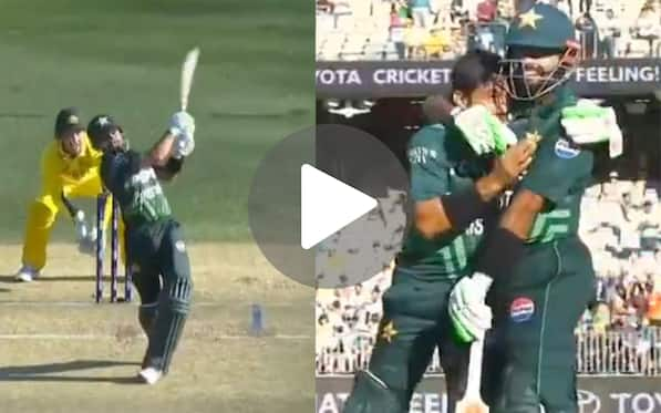 [Watch] Babar Azam's MSD-Like Winning Shot Takes Pakistan To Historic Series Win vs Australia